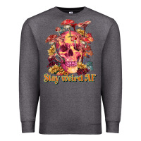 Charcoal Heather stay weird af Premium Sweatshirt - RanaPortraitStore