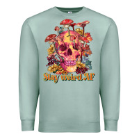 Seafoam stay weird af Premium Sweatshirt - RanaPortraitStore