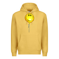 Antique Gold Balloon smile Premium Hoodie - Artiststas