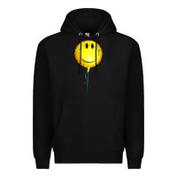 Black Balloon smile Premium Hoodie - Artiststas