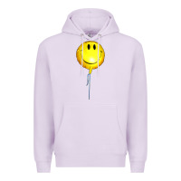 Lilac Balloon smile Premium Hoodie - Artiststas