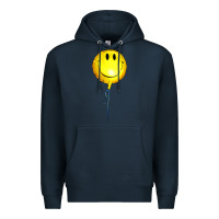 Navy Balloon smile Premium Hoodie - Artiststas