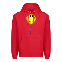Red Balloon smile Premium Hoodie - Artiststas