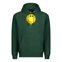 Sports Green Balloon smile Premium Hoodie - Artiststas