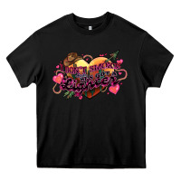 Black I don't smoke but he's got a lighter Heavy Core Tee - HowdyJamesFarm
