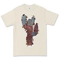Bone Cowhide Old Cactus Premium Tee - RanaPortraitStore