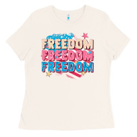 Bone Freedom freedom freedom Ladies Tee - FaDigitalArtStudio
