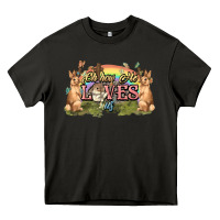 Asphalt Oh how he loves us cross Easter Day Heavy Core Tee - HowdyJamesFarm