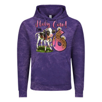 Cloud Purple holy cow i'm 6 years old Vintage Hoodie - LillyAllenDesigns