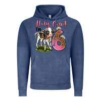 Vintage Denim holy cow i'm 6 years old Vintage Hoodie - LillyAllenDesigns