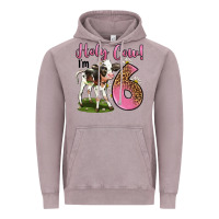 Vintage Zinc holy cow i'm 6 years old Vintage Hoodie - LillyAllenDesigns