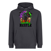 Smoke spooky heifer black angus Heavyweight Hoodie - RanaPortraitStore