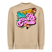 Hello 5th Grade Heavyweight Sweatshirt | Teevron