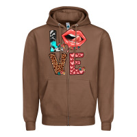 Chestnut valentines love Zipper Hoodie - JahusDesignShop