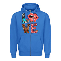 True Royal valentines love Zipper Hoodie - JahusDesignShop