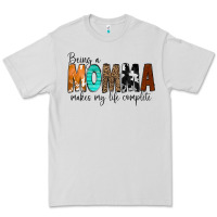 Dove Grey Being a Momma Makes My Life Complete Premium Tee - CowCowDesign