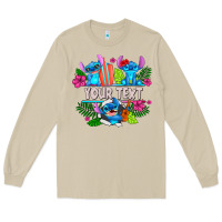 Mushroom Your Text Stich Long Sleeve Tee - CowhideDigitalArt