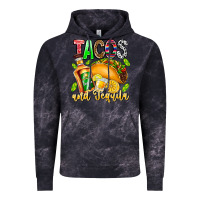 Cloud Black Tacos And Tequila Vintage Hoodie - CowhideDigitalArt