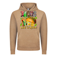 Vintage Coffee Tacos And Tequila Vintage Hoodie - CowhideDigitalArt