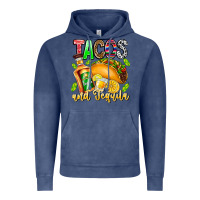 Vintage Denim Tacos And Tequila Vintage Hoodie - CowhideDigitalArt