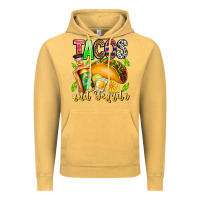 Vintage Mustard Tacos And Tequila Vintage Hoodie - CowhideDigitalArt