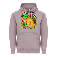 Vintage Zinc Tacos And Tequila Vintage Hoodie - CowhideDigitalArt