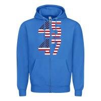 True Royal 4547 Zipper Hoodie - DesigneFamous