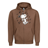 Chestnut dancing dog Zipper Hoodie - DesigneFamous