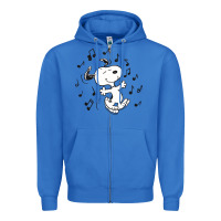 True Royal dancing dog Zipper Hoodie - DesigneFamous