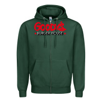 Sports Green goody's burger house Zipper Hoodie - DesigneFamous
