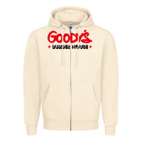 Sandshell goody's burger house Zipper Hoodie - DesigneFamous