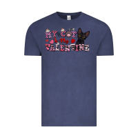 Vintage Denim my cat is my valentine Vintage Tee - FaDigitalArtStudio
