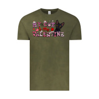 Vintage Olive my cat is my valentine Vintage Tee - FaDigitalArtStudio