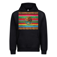 Black serape leopard mexican Urban Hoodie - Jasminsmagicworld
