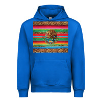 Cobalt serape leopard mexican Urban Hoodie - Jasminsmagicworld