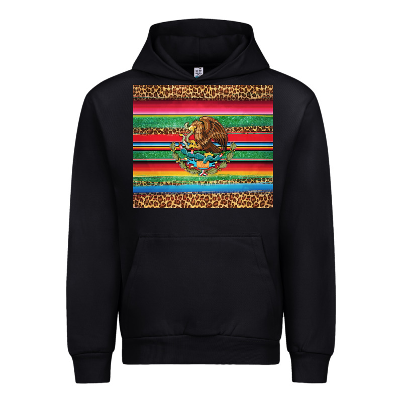 Serape Leopard Mexican Urban Hoodie by Jasminsmagicworld | Teevron