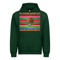 Foreset Green serape leopard mexican Urban Hoodie - Jasminsmagicworld