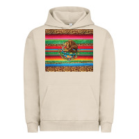 Pigment French Oak serape leopard mexican Urban Hoodie - Jasminsmagicworld