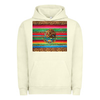 Pigment Pistachio serape leopard mexican Urban Hoodie - Jasminsmagicworld
