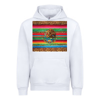 White serape leopard mexican Urban Hoodie - Jasminsmagicworld