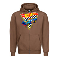 Chestnut hot car Zipper Hoodie - DesigneFamous