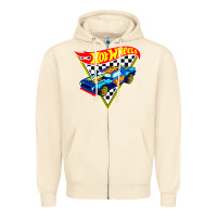 Sandshell hot car Zipper Hoodie - DesigneFamous