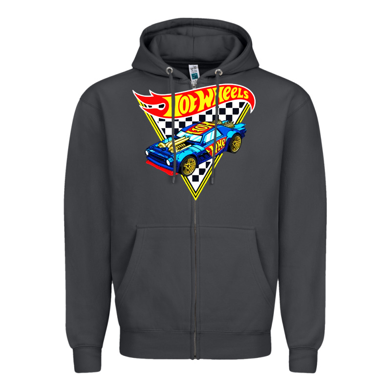 Hot Car Zipper Hoodie by DesigneFamous | Teevron