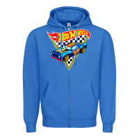 True Royal hot car Zipper Hoodie - DesigneFamous