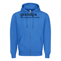 True Royal grandpa Zipper Hoodie - DesigneFamous
