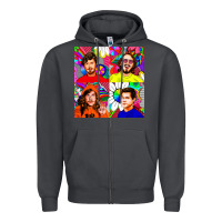 Smoke workaholics Zipper Hoodie - DesigneFamous