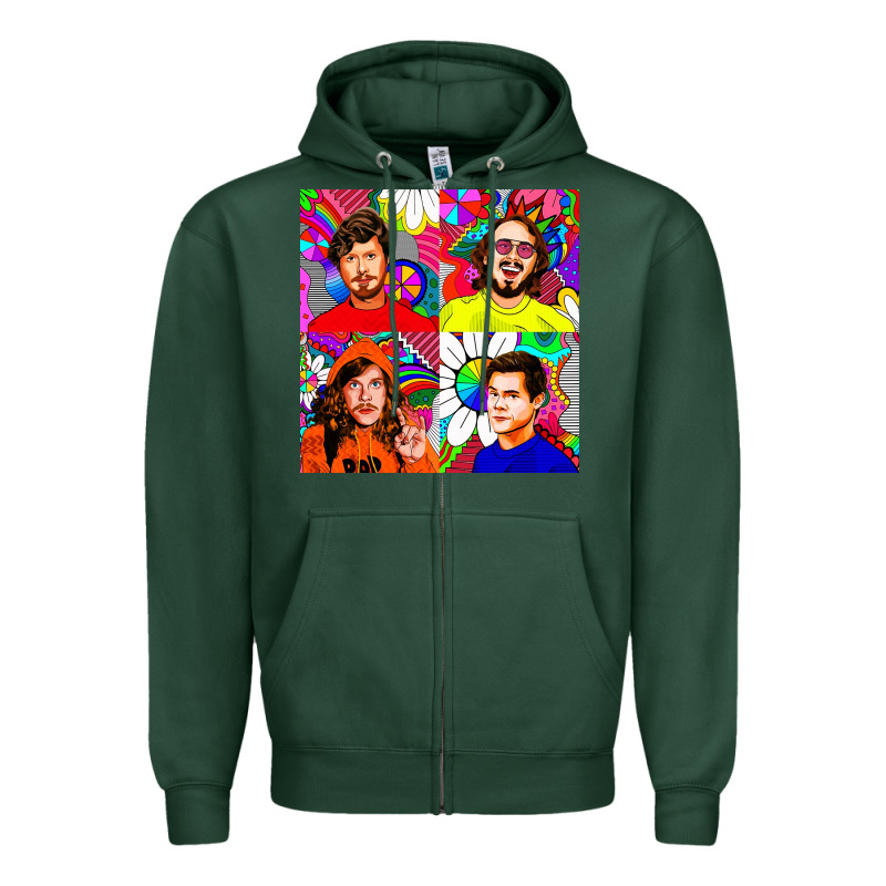 Workaholics Zipper Hoodie by DesigneFamous | Teevron
