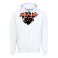 White The Phantoms, Lehigh Valley Zipper Hoodie - DesigneFamous