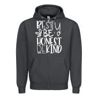 Smoke be silly be honest be kind Zipper Hoodie - DesigneFamous