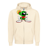 Sandshell marvin Zipper Hoodie - DesigneFamous